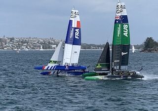 A cruise thrilling race and Sydney Harbour – this is as exciting as it gets