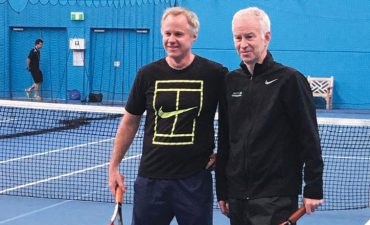 Play tennis against John McEnroe on an Antarctic cruise