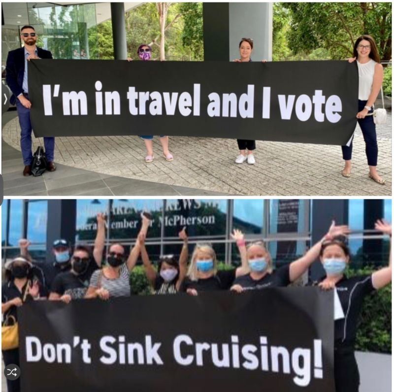 P&O and Carnival Cruise Lines axe Australian sailings as industry protests