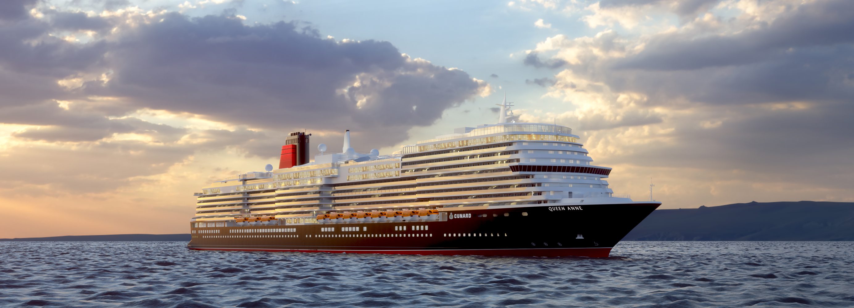 Cunard reveals its newest queen - the Queen Anne will join the line's fleet in 2024