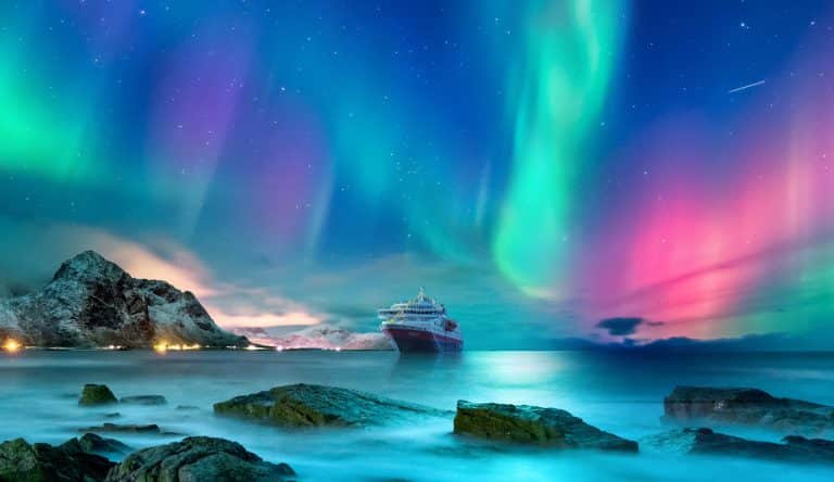Explore the Northern Lights with Hurtigruten and Imagine Holidays from $374 per night