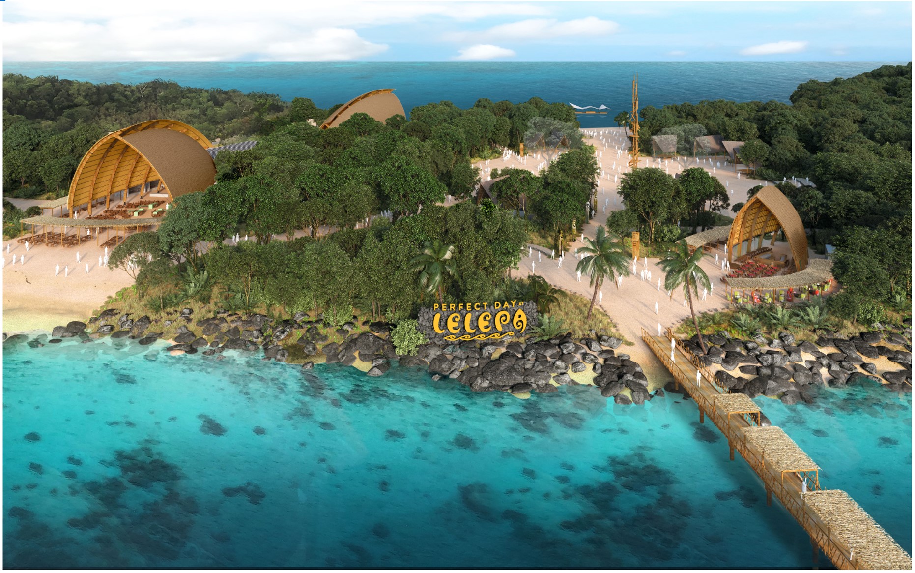 Royal Caribbean's first South Pacific private destination is back on track