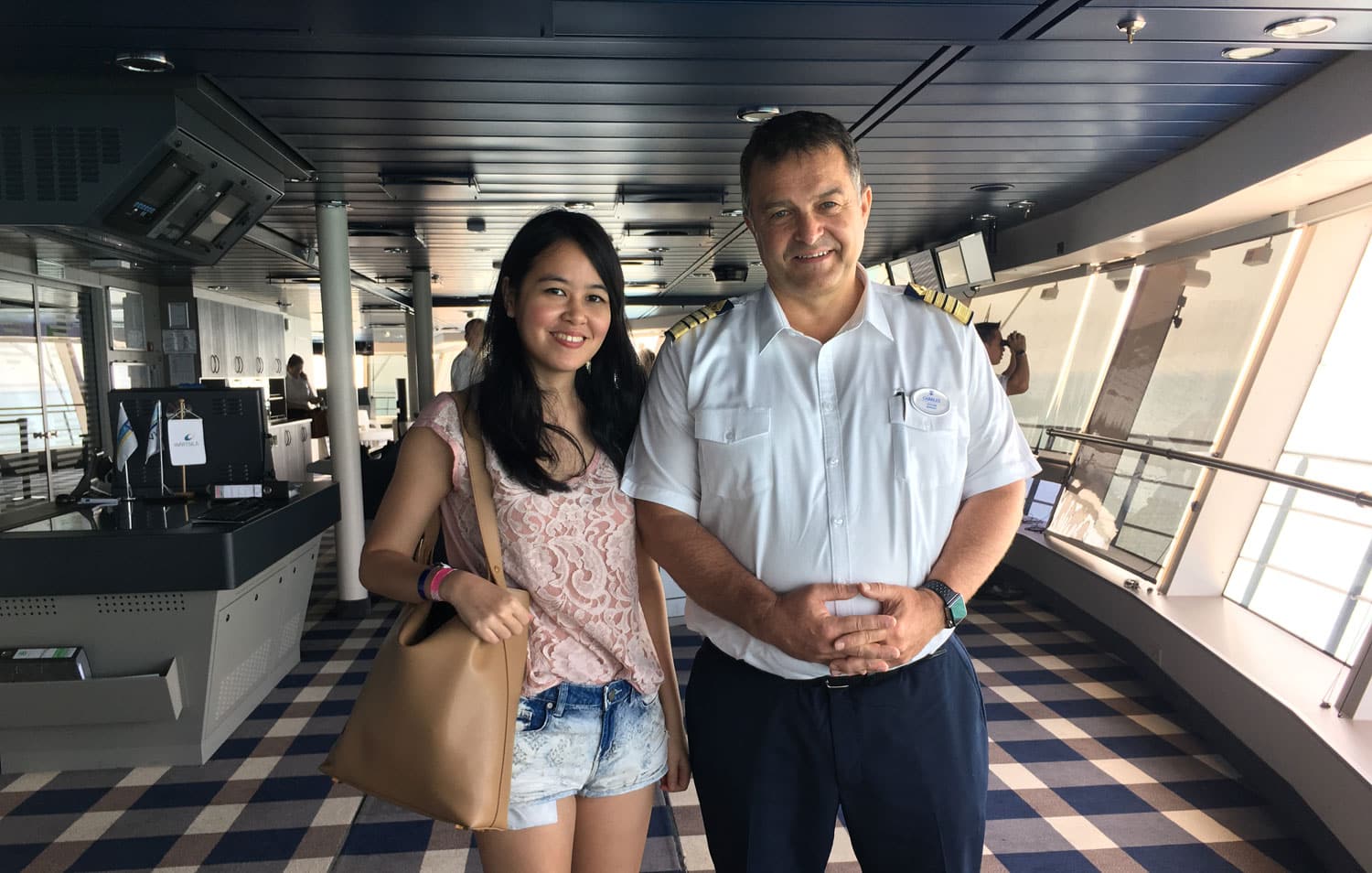 spectrum of the seas captain
