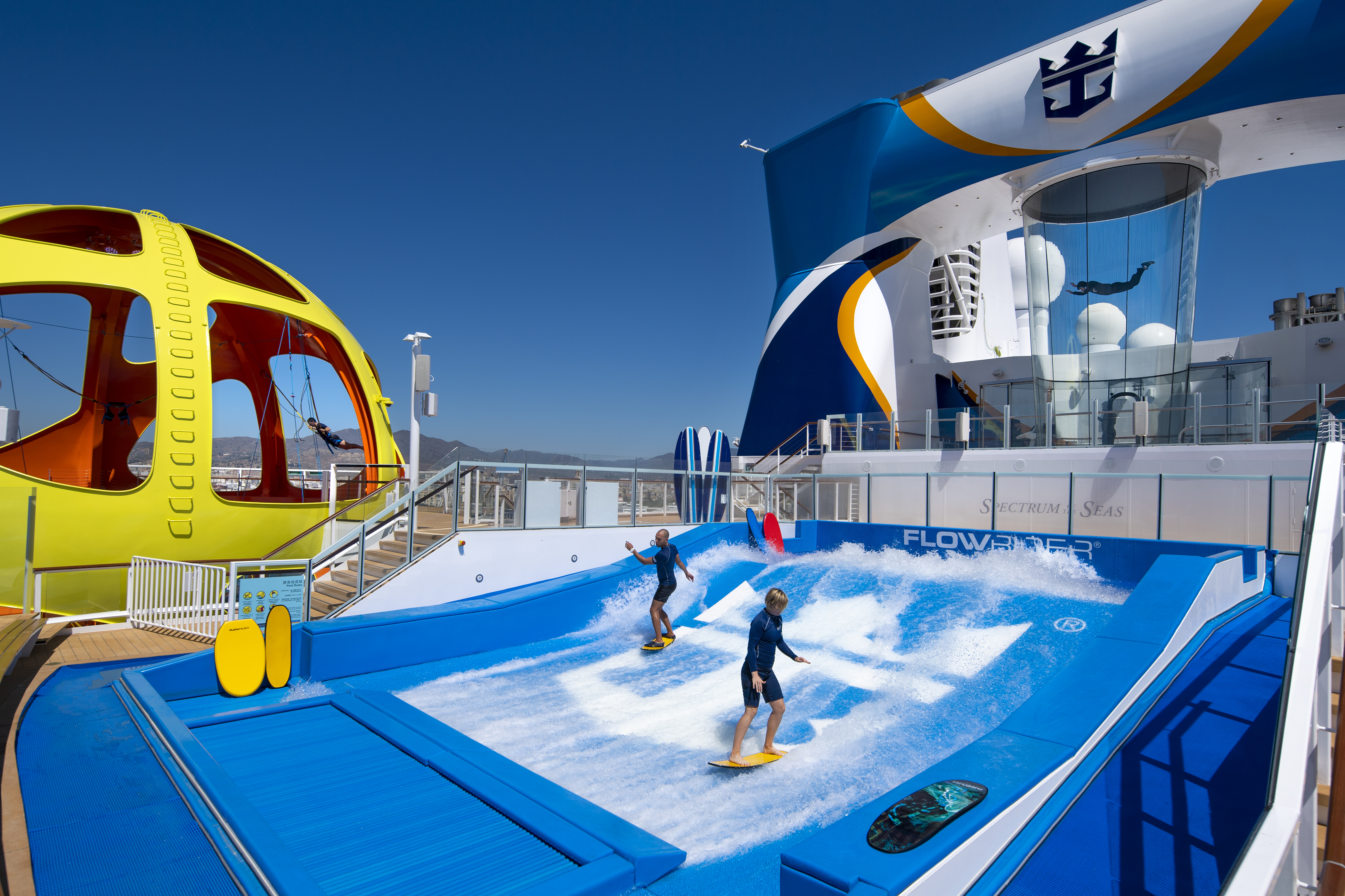 Spectrum Sky Pad RipCord by iFly and FlowRider