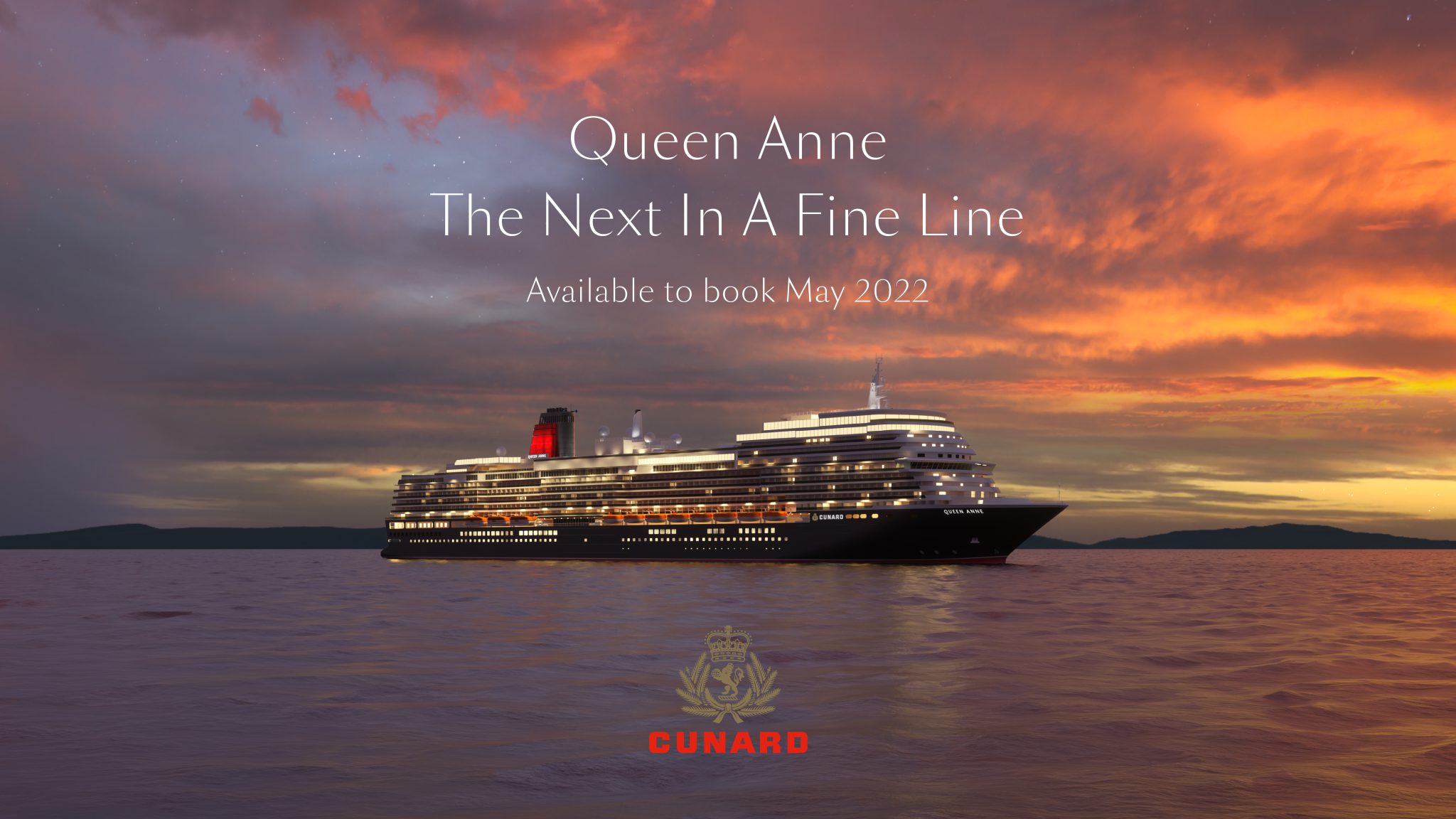 Get aboard the new Queen Anne offering 10 voyages to 33 exotic