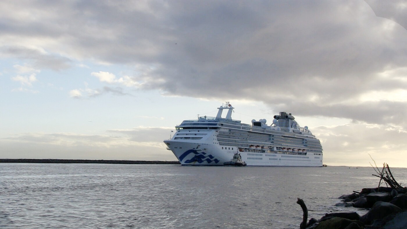 Coral Princess arrives in Newcastle signalling return of cruising