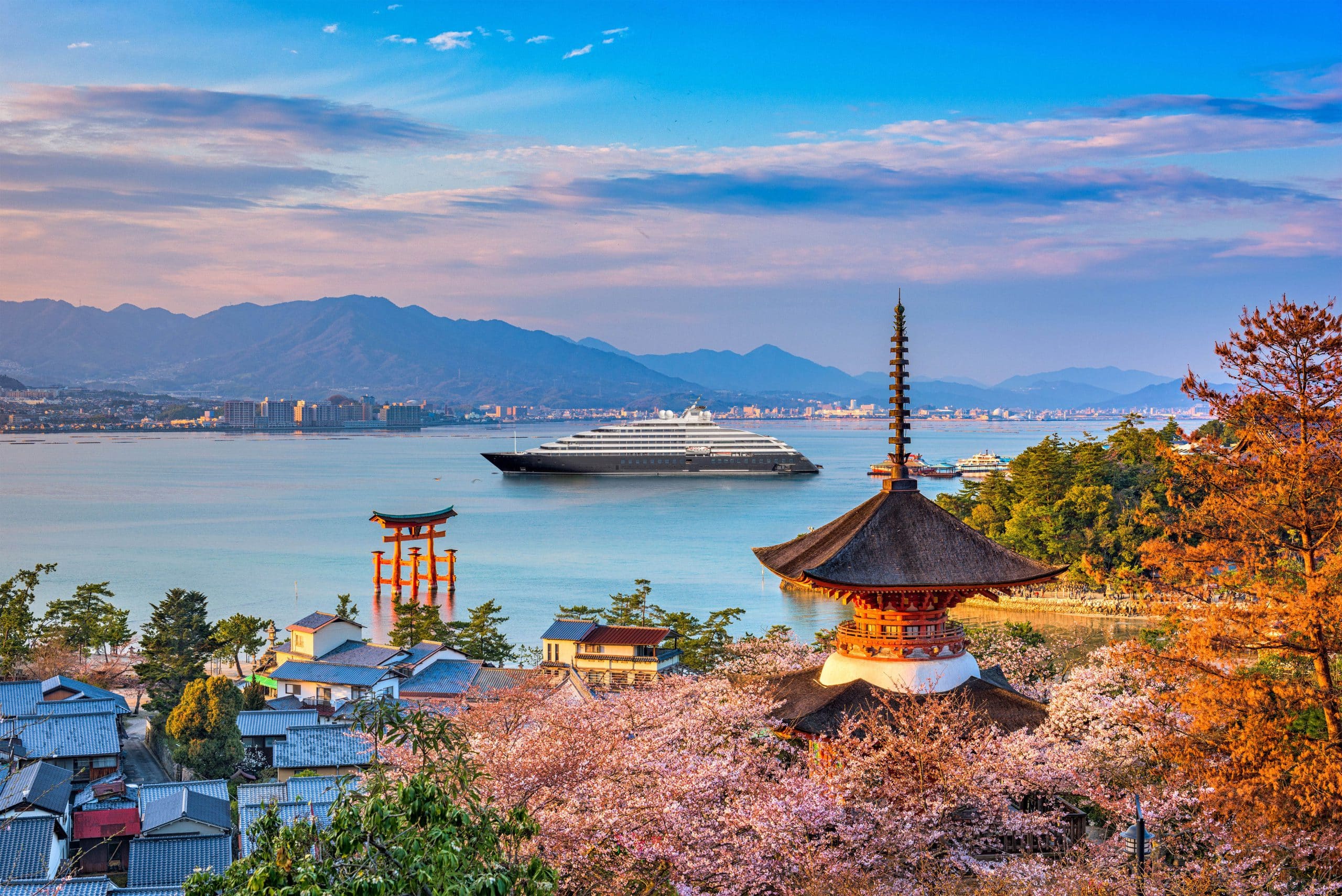 Explore the cultural wonders of Japan in ultra-luxury on the World’s First Discovery Yacht in 2023