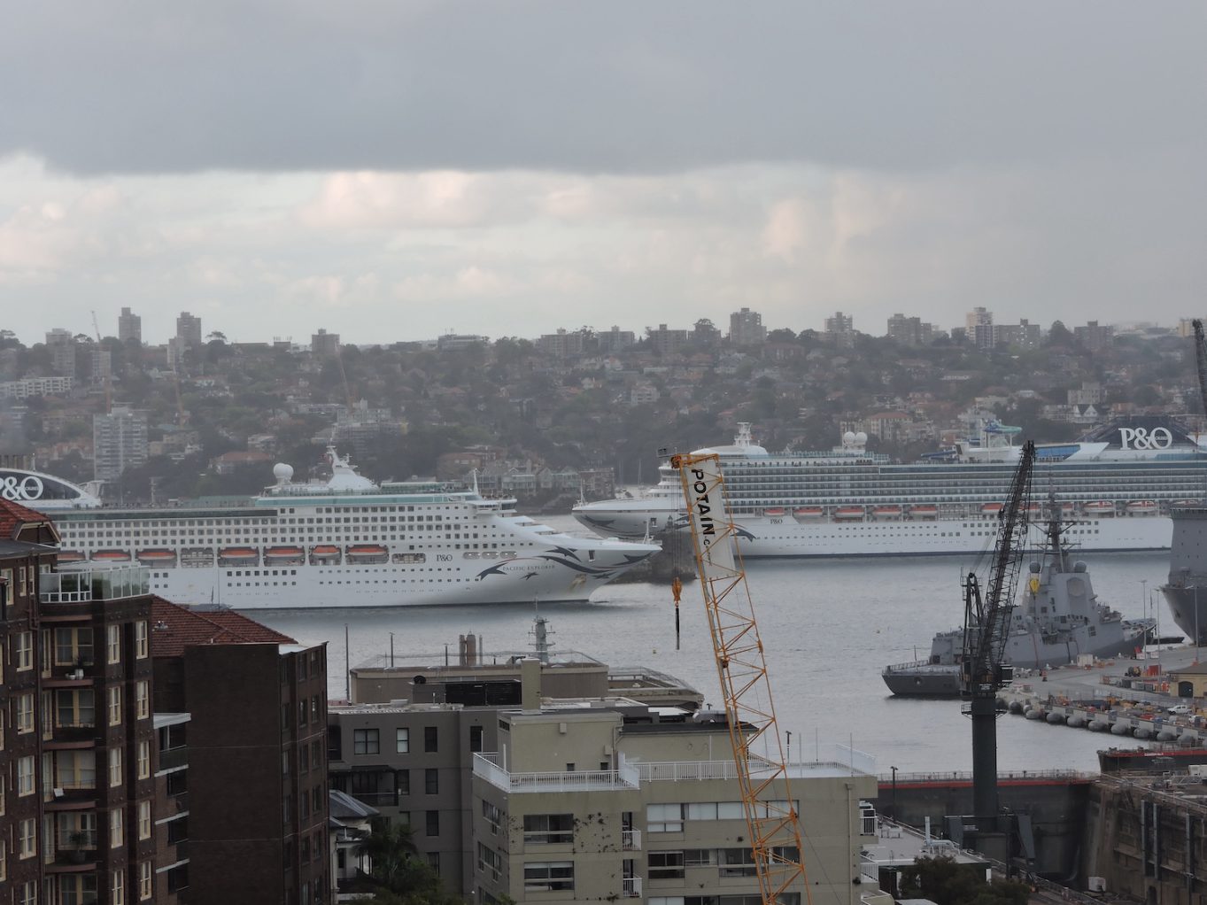 Another milestone for the return of cruising as The Pacific Adventure meets Pacific Explorer