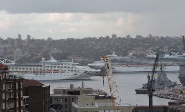 Another milestone for the return of cruising as The Pacific Adventure meets Pacific Explorer