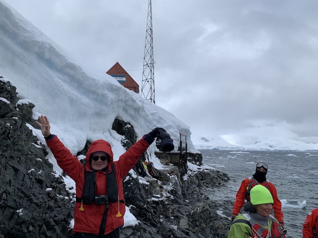 Antactica landing
