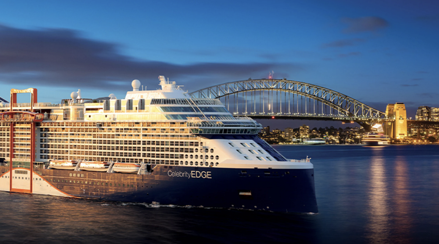 celebrity edge cruises in australia