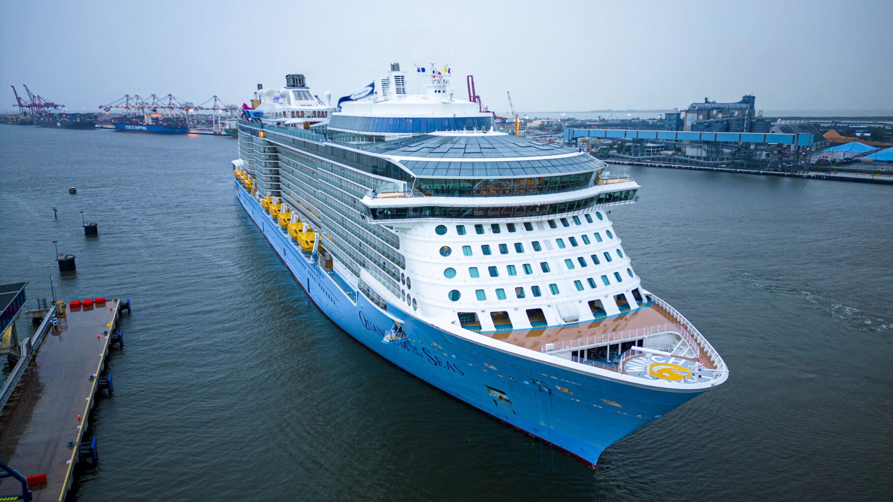 Quantum of the Seas makes a royal return to Brisbane