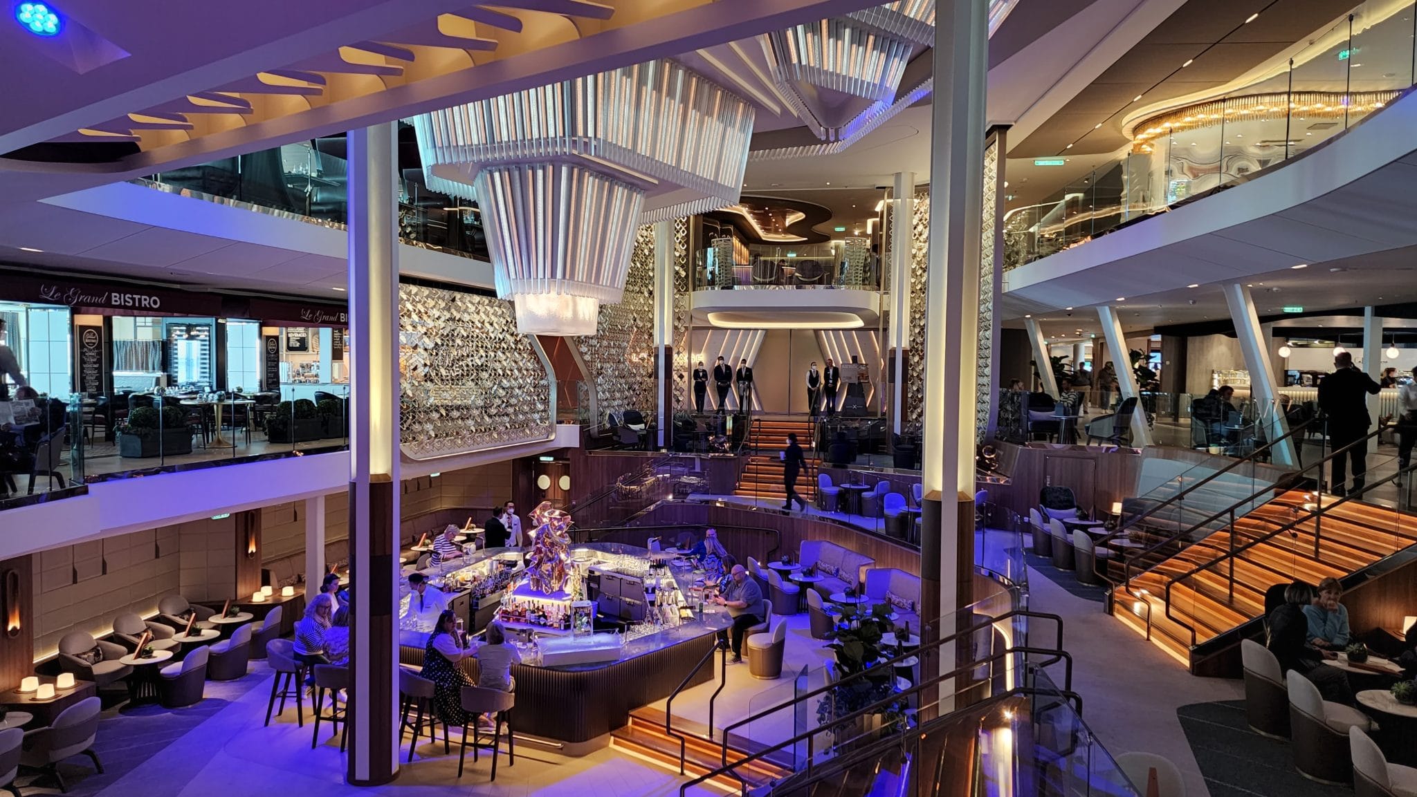 Grand Plaza is the hub of the action in the middle of Celebrity Beyond