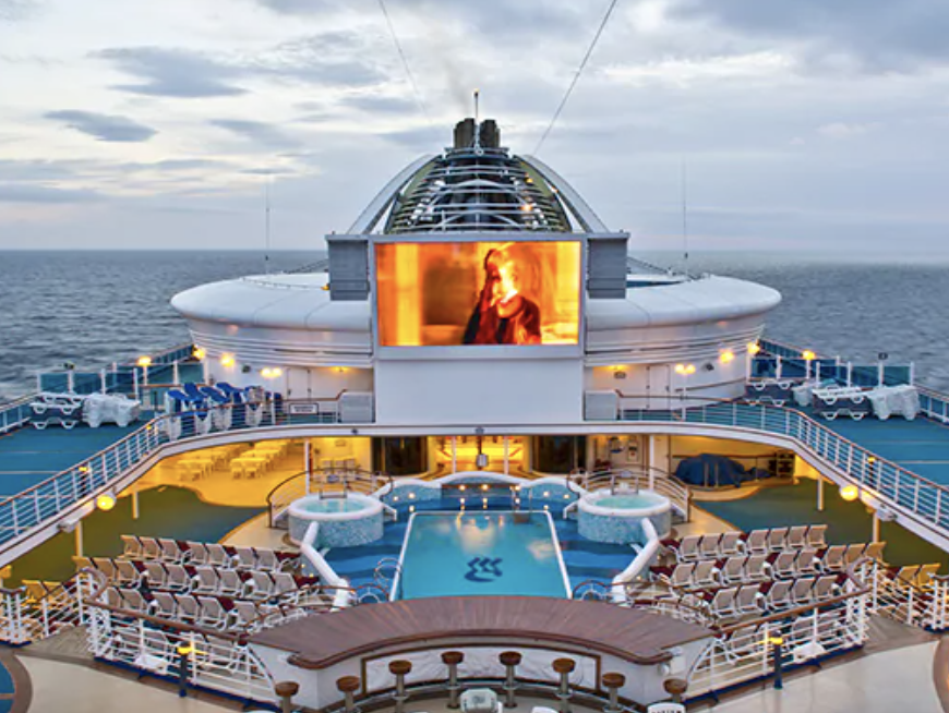 olympic restaurant millennium cruise ship