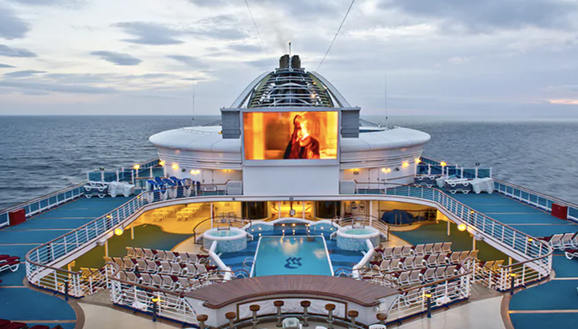 grand princess cruise ship location now