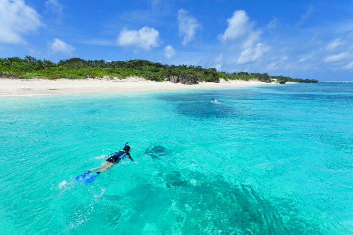 Snorkeling in Okinawa