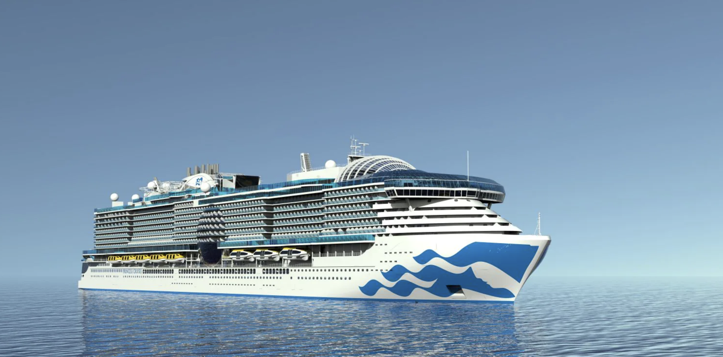 The new Sun Princess launching in 2024