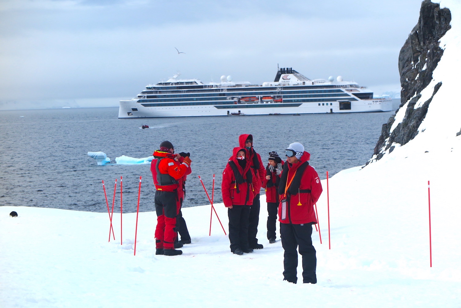 Out on the ice | Viking Polaris Antarctic expedition | Cruise Passenger