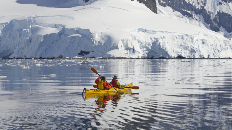 Kayaking in Antarctica with Scenic