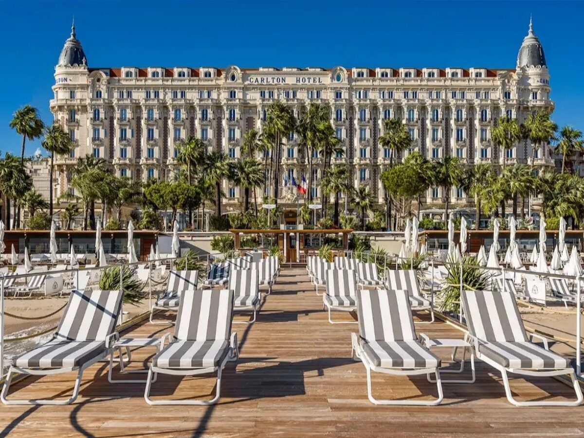 The historic Carlton Cannes reopens after a two-year renovation