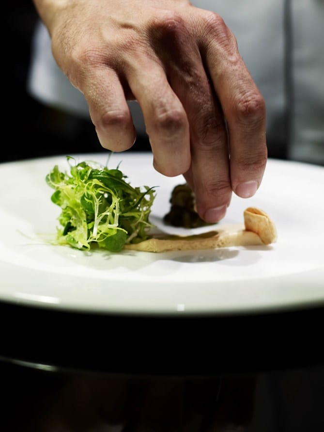 The food at BIVIUM Six Senses
