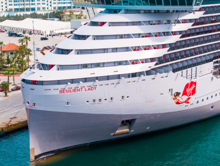 Australian bound Resilient Lady becomes Virgin Voyages third ship to start sailing