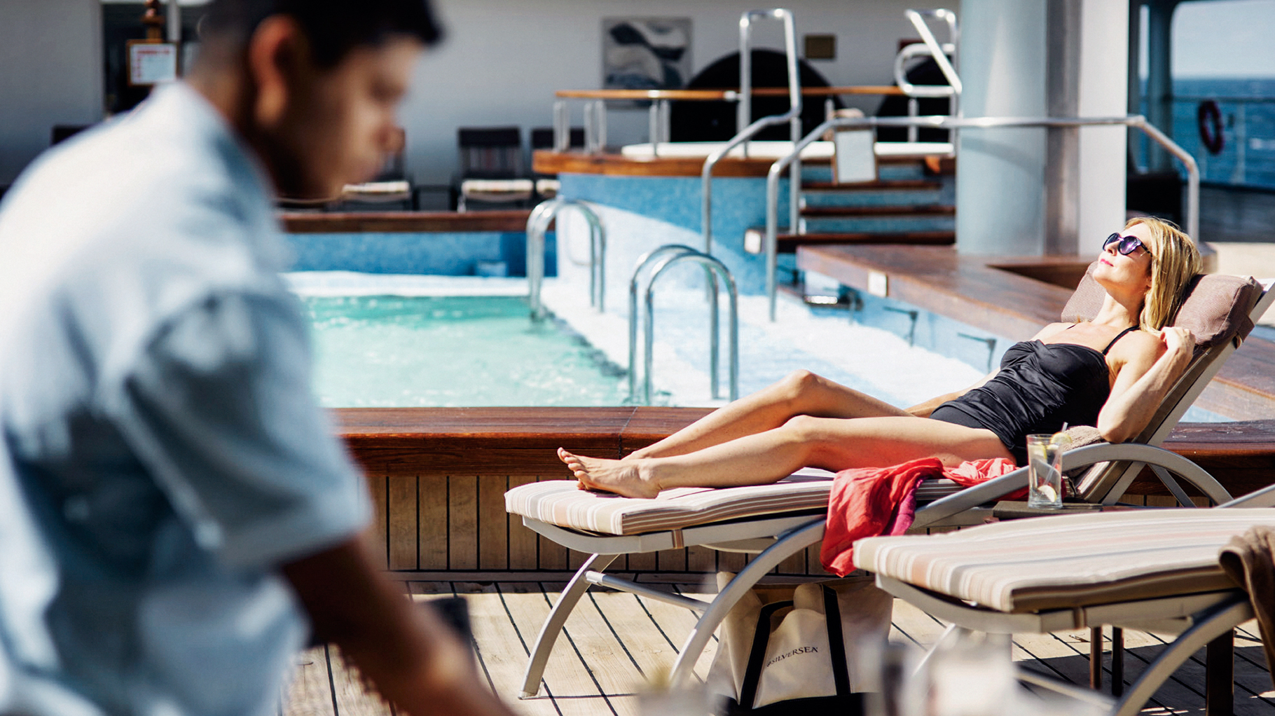 Luxury cruisers have access to smaller ships and ports and the best amenities