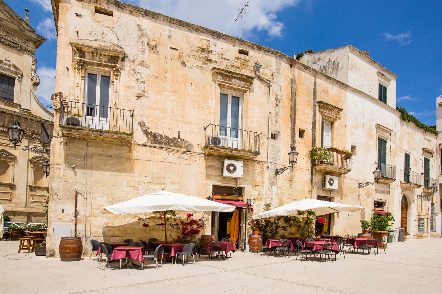 The historical city centre of Lecce.