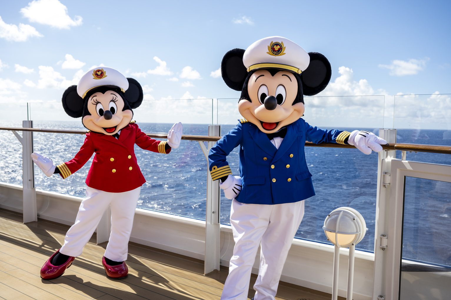 Disney Cruise Line Captain Mickey Captain Minnie