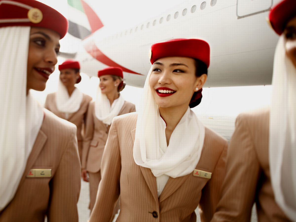 Emirates crew