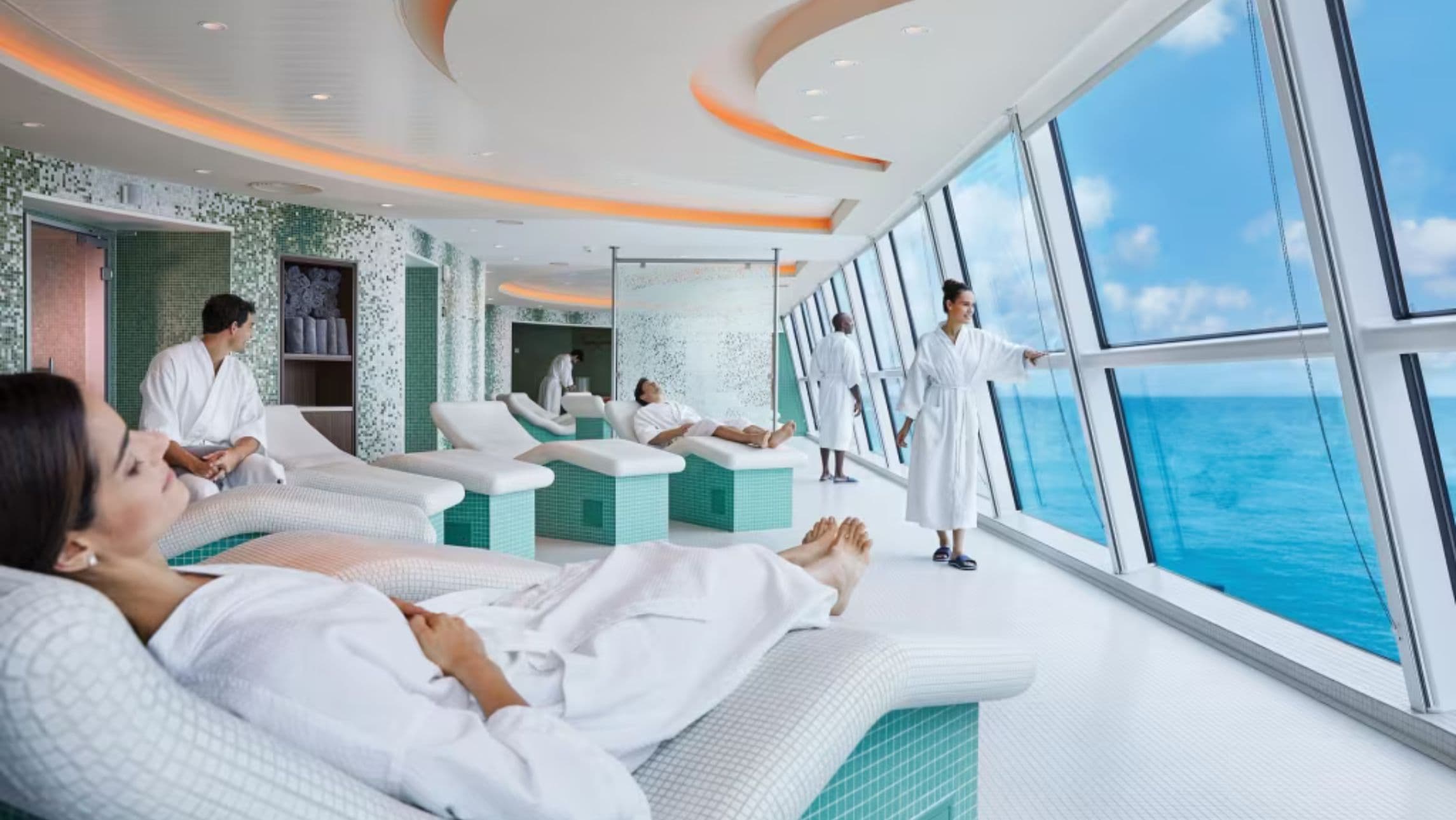 A spa on celebrity cruises