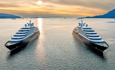 Scenic’s two luxury yachts meet in Greenland