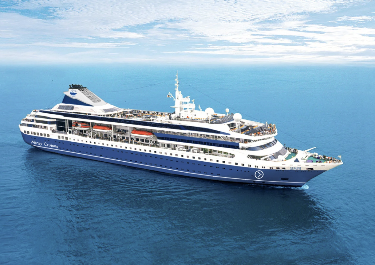 Miray Cruises offers guests voyage where guests literally live on a cruise ship