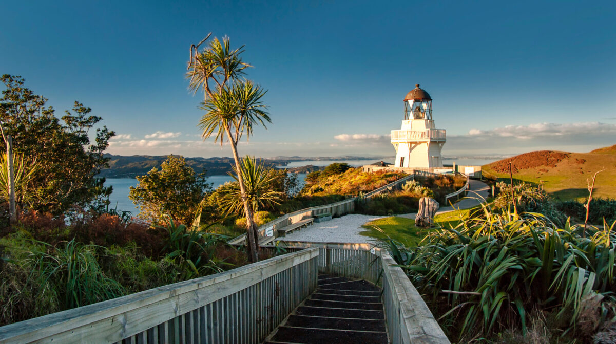 Manukau Heads Lighthouse, Auckland New Zealand