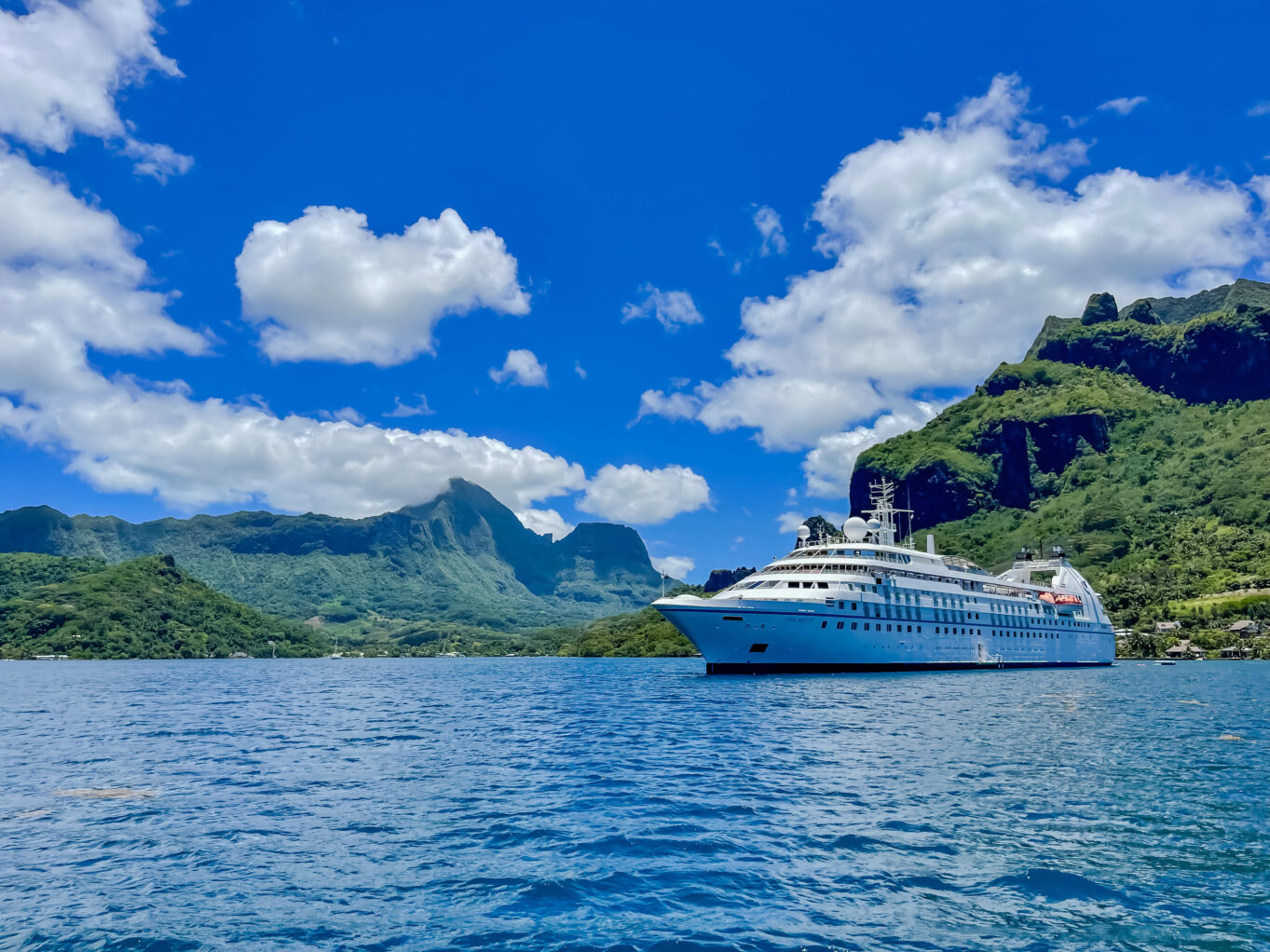 Windstar Star Breeze heads to South Pacific in preparation for the ocean cruise season. 