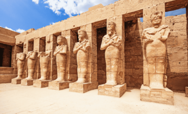 Luxor Karnak Statues