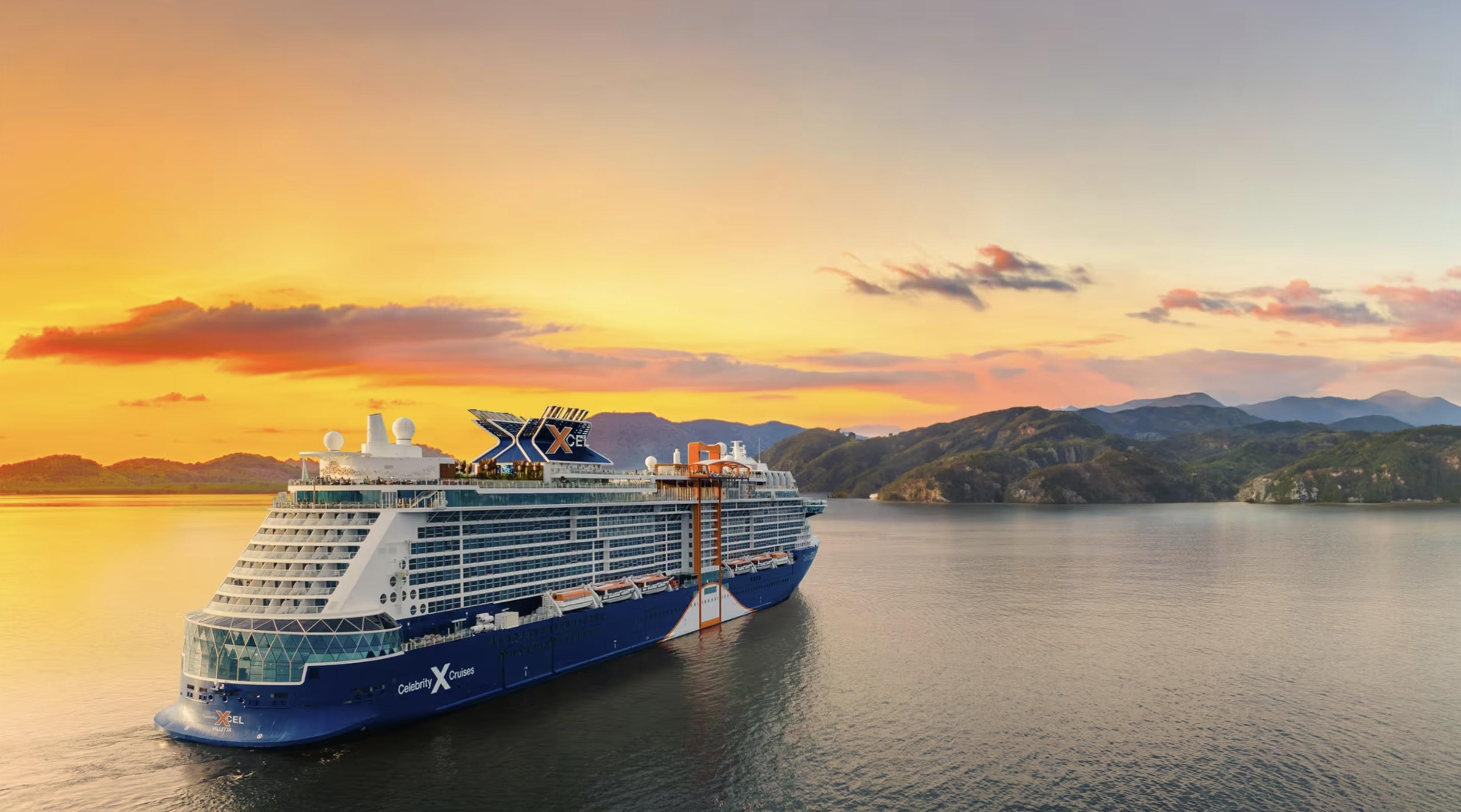 Celebrity Xcel as the newest vessel of Celebrity Cruises