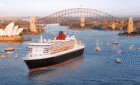 Cunard's Queen Elizabeth in Sydney