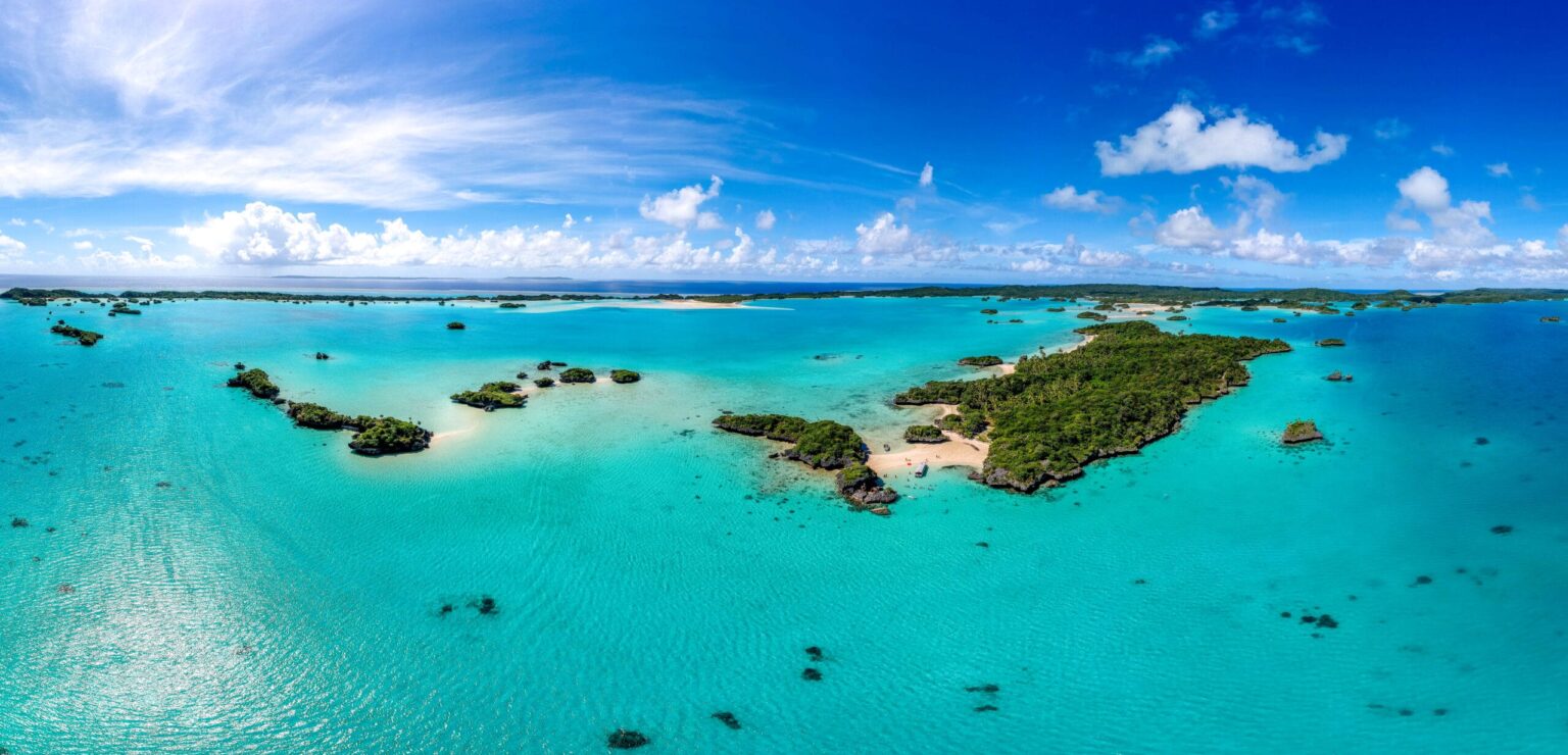The pristine territory of Fiji