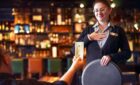 Waitress offered tip