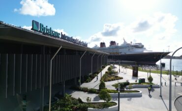 Disney Wonder port of Brisbane