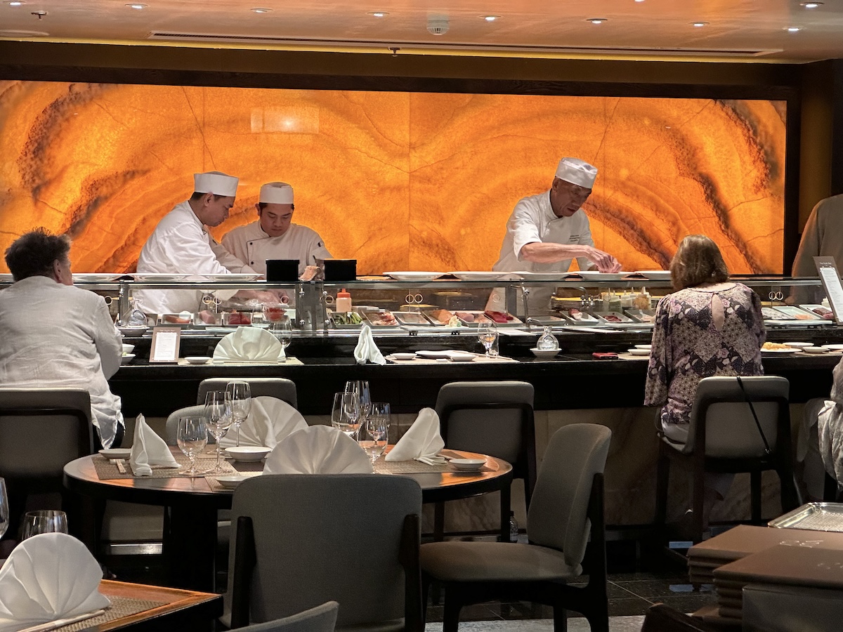 Crystal Cruises dining