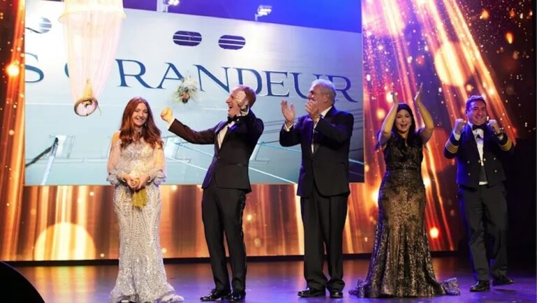 Seven Seas Grandeur christening
