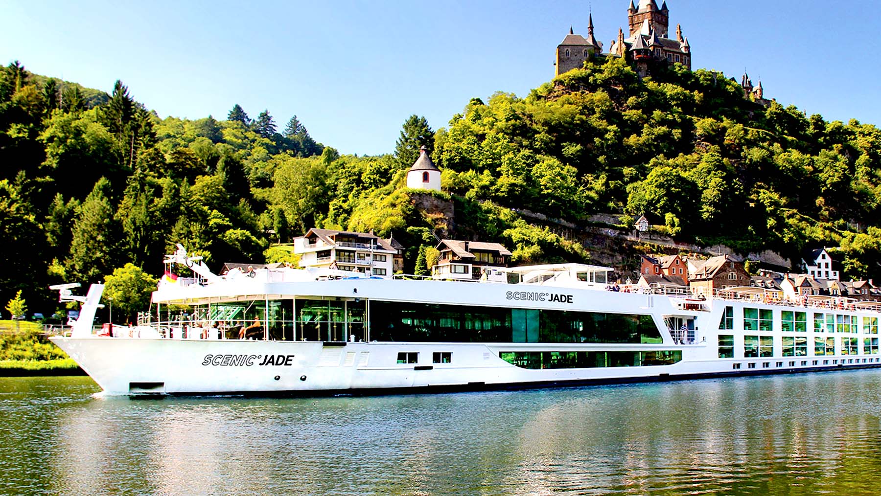 Scenic Cruises sails along Rhine River