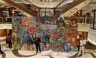 David Bromley finishes his masterpiece on Cunard's Queen Elizabeth