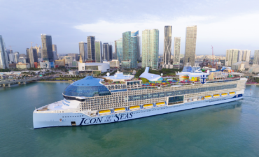 Royal Caribbean's Icon of the Seas sails into Miami