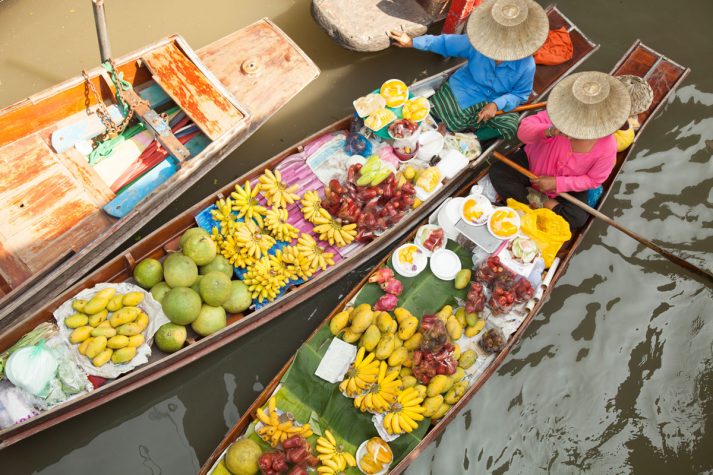 Mekong floating market
