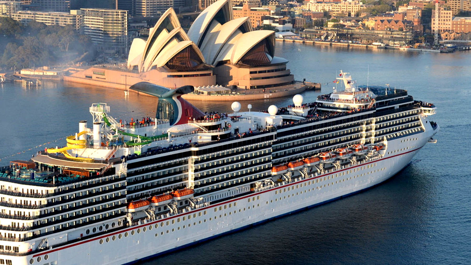 Carnival Cruise Line's ship is all set for a cruise around Australia. 