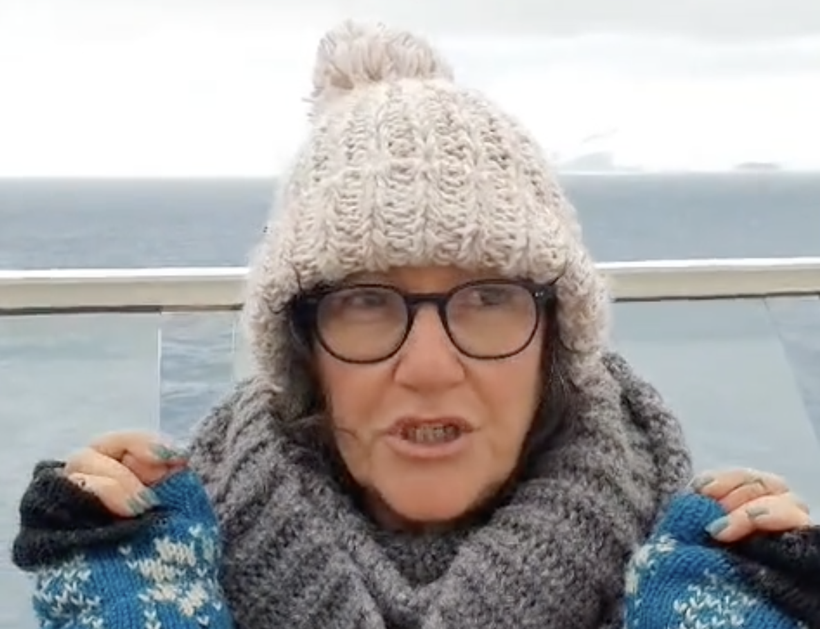 Passenger anger over missing Antarctica