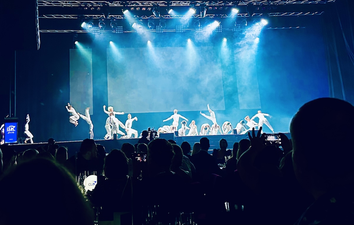 Bent Street Performing Arts students at CLIA's 2024 awards ceremony in Sydney